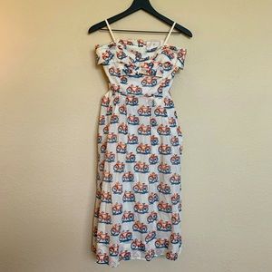 Vintage Anthropologie Bicycle Dress